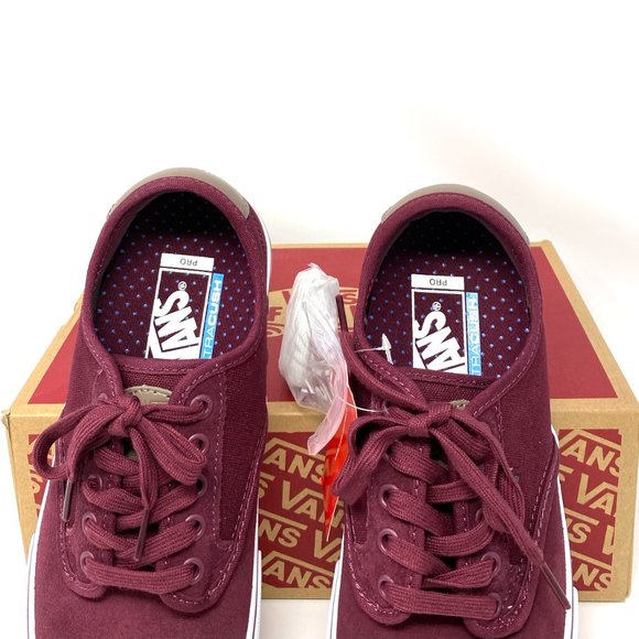 💖MEGA SALE💖Vans Chima Ferguson Port Wine Red Canvas Women's 9 VN0A38CF0QS - Picture 5 of 11